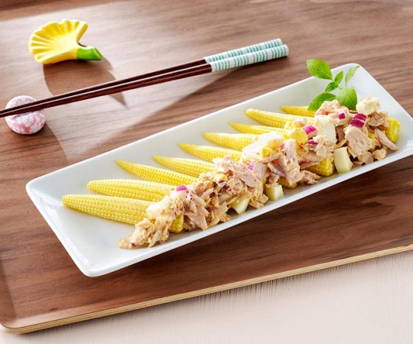 海底鷄涼拌玉米筍