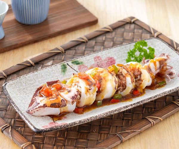 紅燒鰻魚鮮魷釀飯